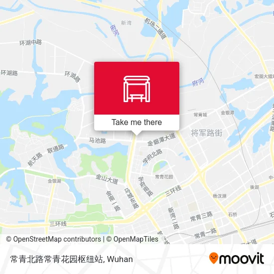 常青北路常青花园枢纽站 map