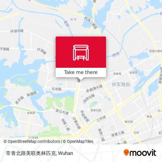 常青北路美联奥林匹克 map
