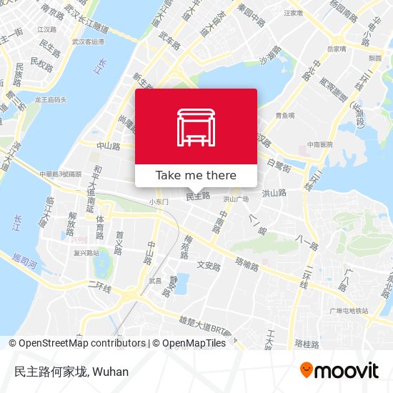 民主路何家垅 map