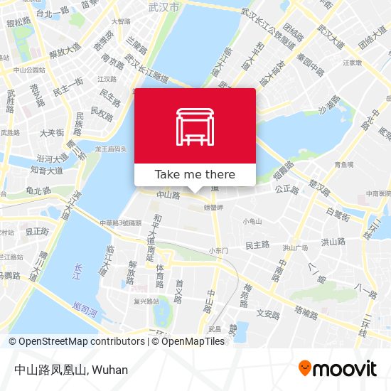 中山路凤凰山 map