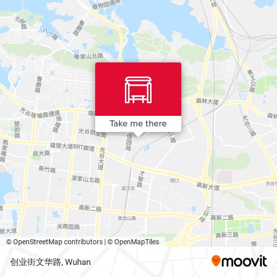 创业街文华路 map
