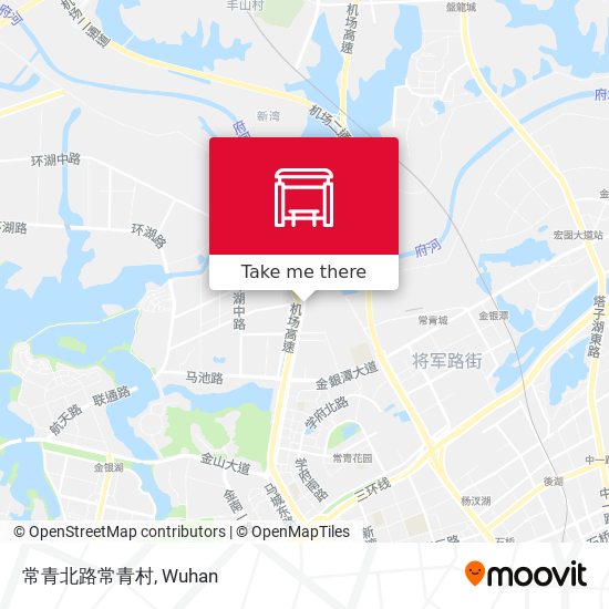 常青北路常青村 map
