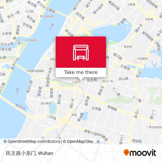 民主路小东门 map
