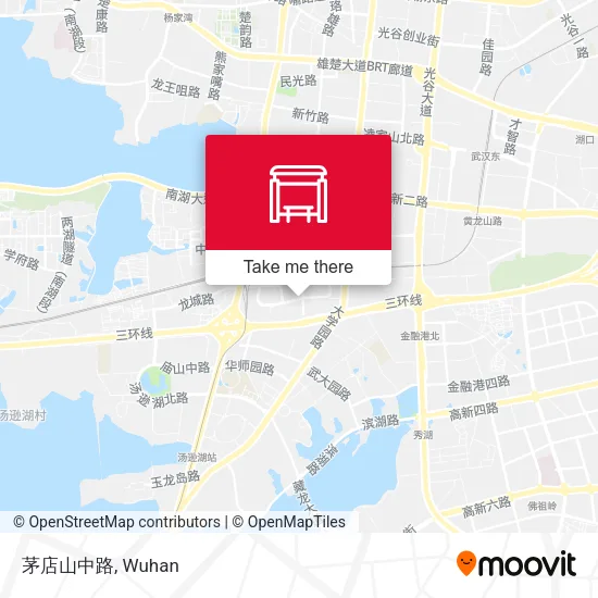 茅店山中路 map