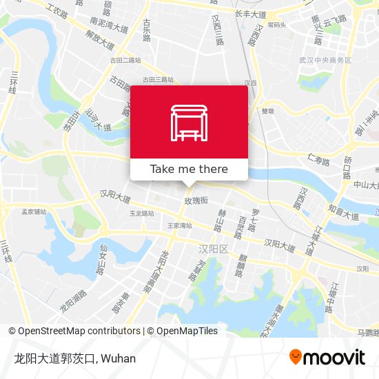 龙阳大道郭茨口 map