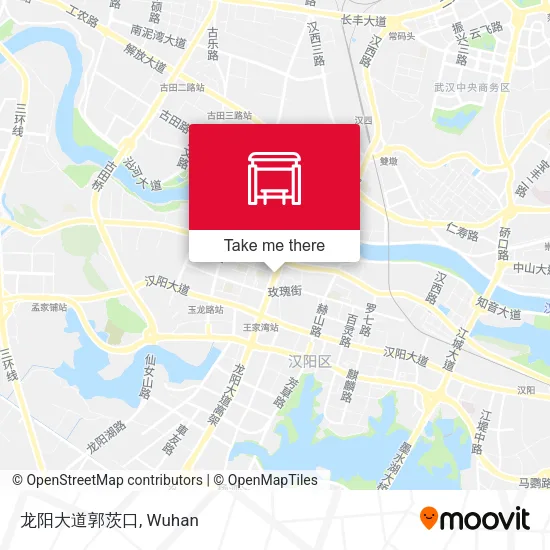 龙阳大道郭茨口 map