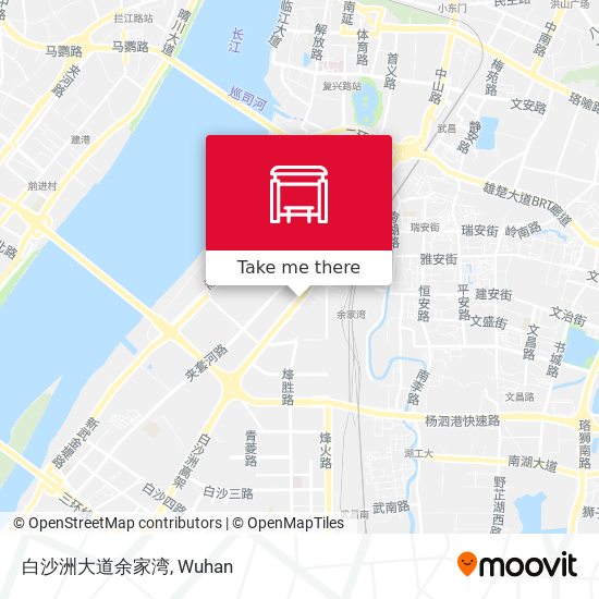 白沙洲大道余家湾 map