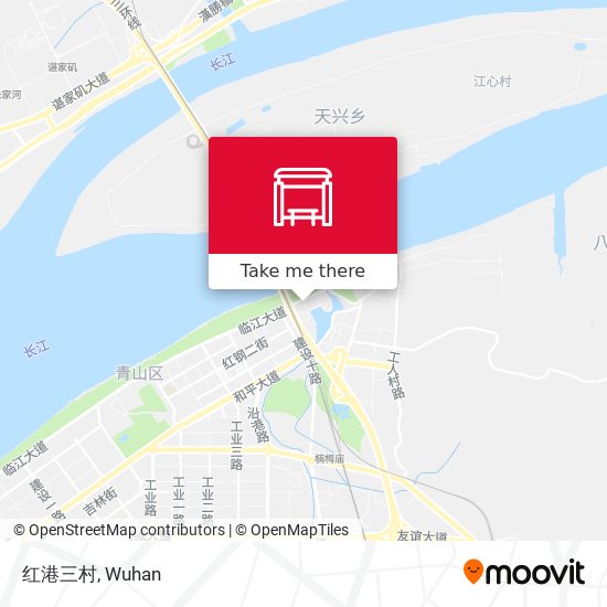 红港三村 map