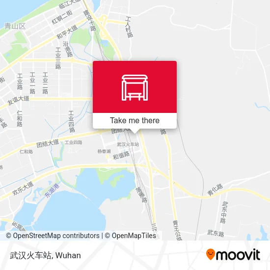 武汉火车站 map