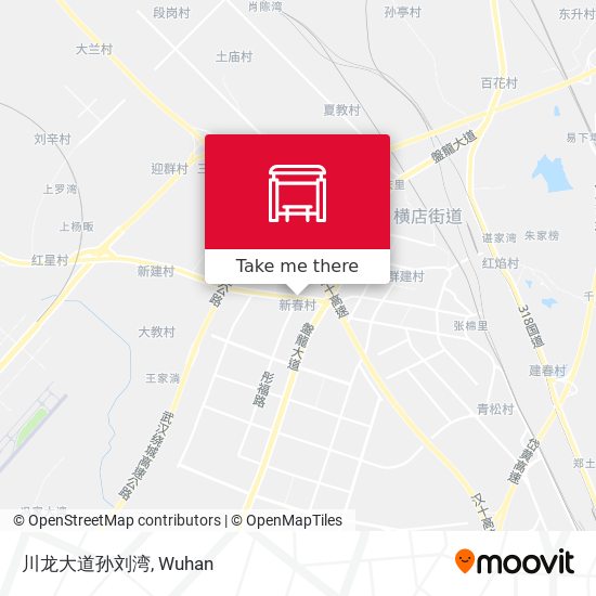 川龙大道孙刘湾 map