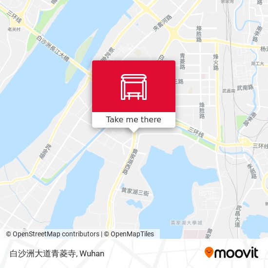 白沙洲大道青菱寺 map
