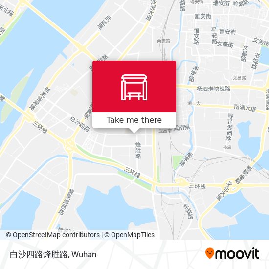 白沙四路烽胜路 map