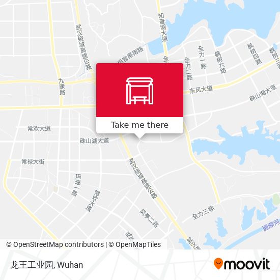 龙王工业园 map