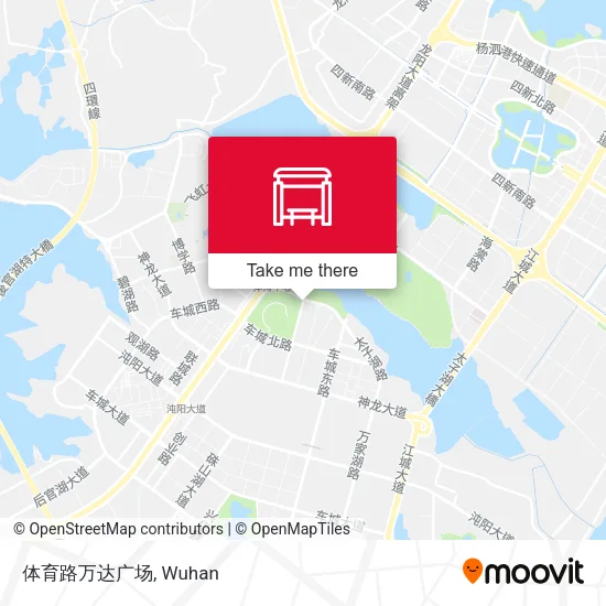体育路万达广场 map