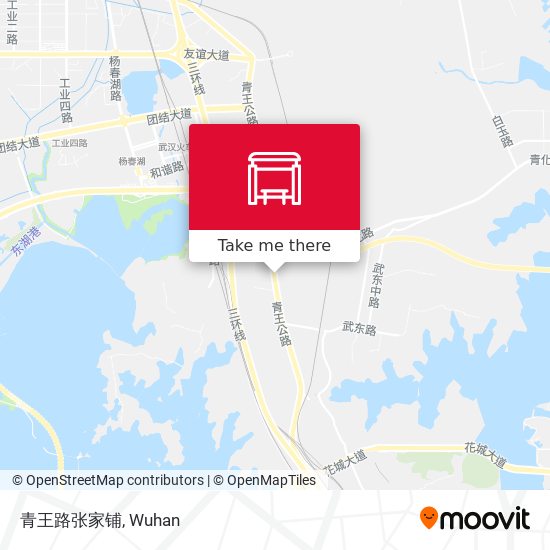 青王路张家铺 map