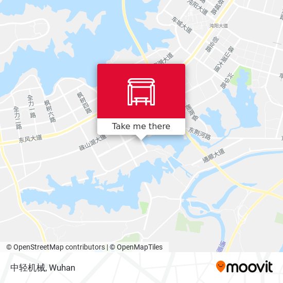 中轻机械 map