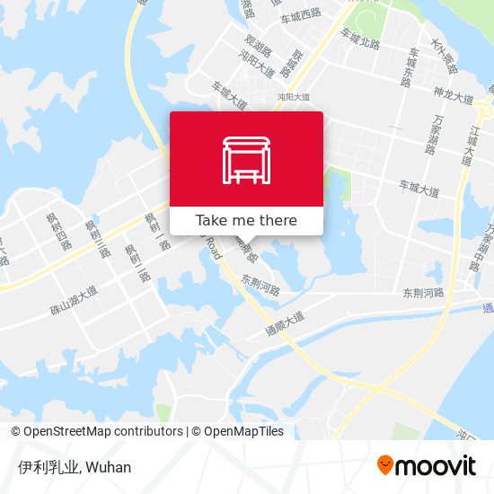 伊利乳业 map