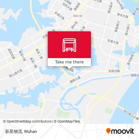 新星物流 map