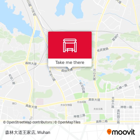 森林大道王家店 map
