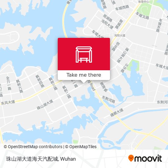 珠山湖大道海天汽配城 map