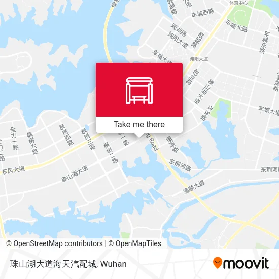珠山湖大道海天汽配城 map