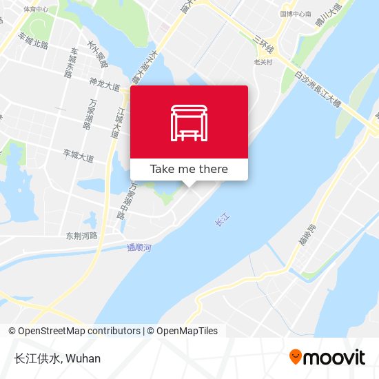 长江供水 map