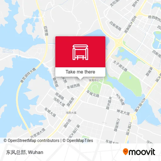 东风总部 map