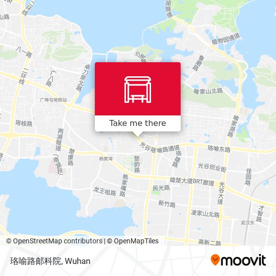 珞喻路邮科院 map