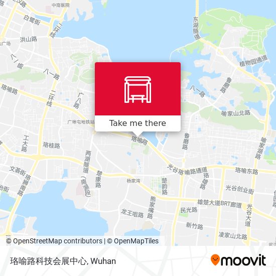 珞喻路科技会展中心 map