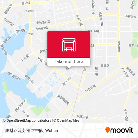 康魅路流芳消防中队 map