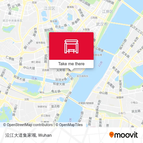 沿江大道集家嘴 map