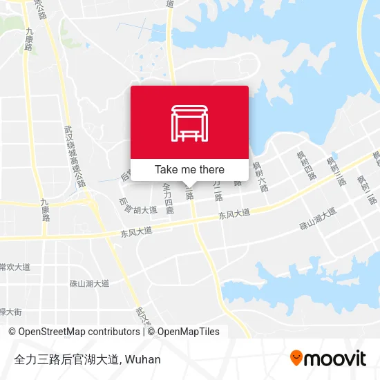 全力三路后官湖大道 map