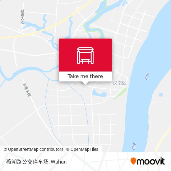 薇湖路公交停车场 map