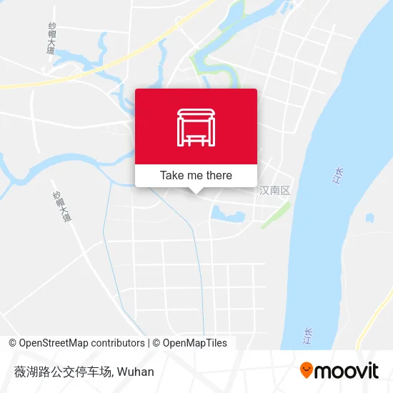 薇湖路公交停车场 map