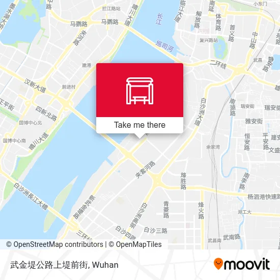 武金堤公路上堤前街 map