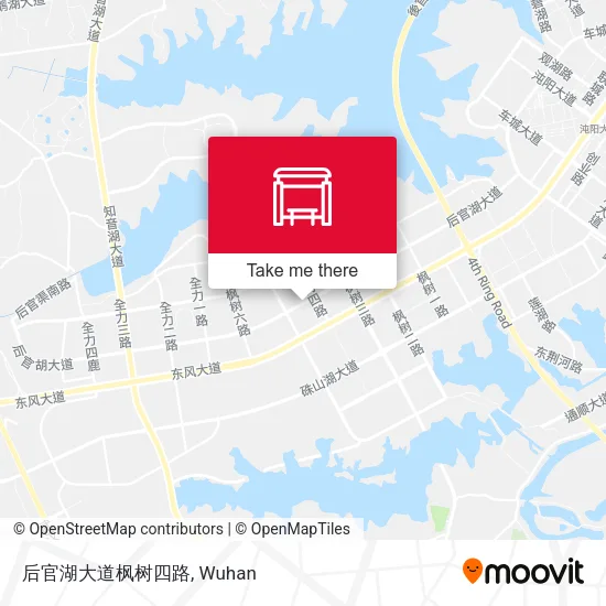 后官湖大道枫树四路 map