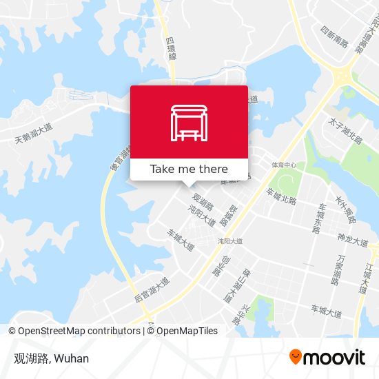 观湖路 map