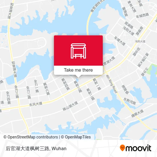 后官湖大道枫树三路 map