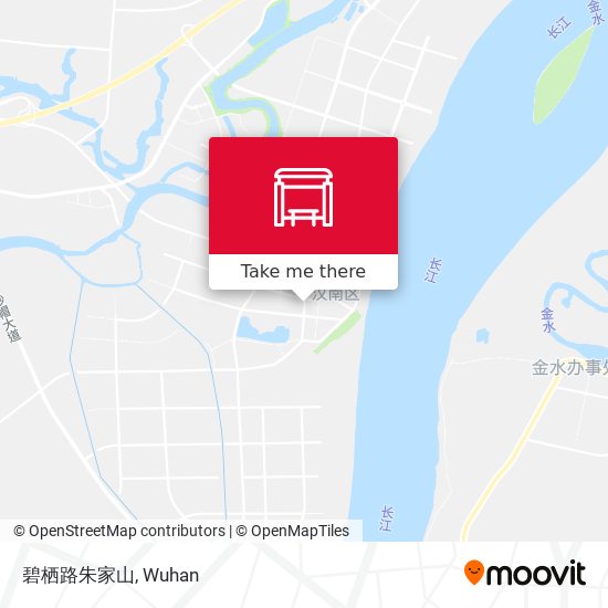 碧栖路朱家山 map