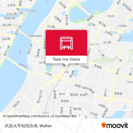 武昌火车站综合体 map