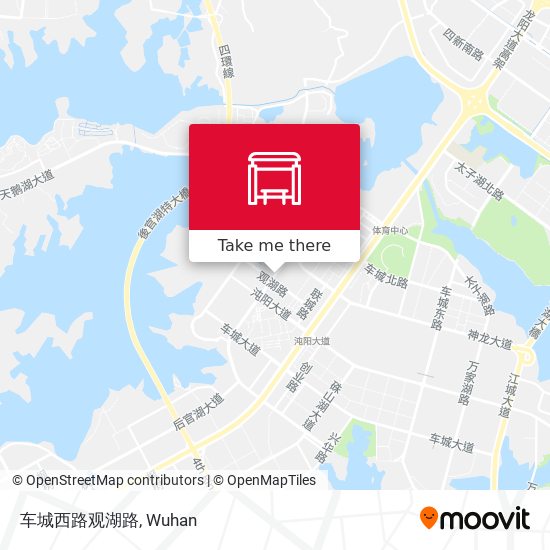 车城西路观湖路 map