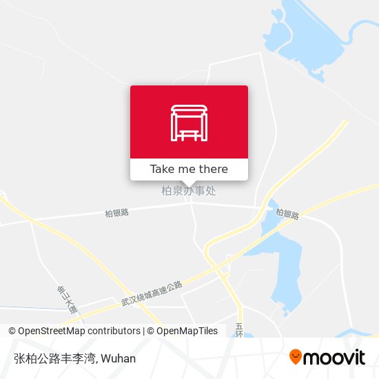 张柏公路丰李湾 map