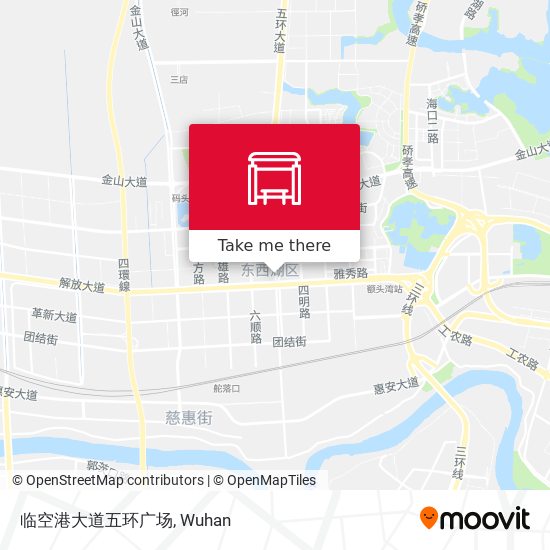 临空港大道五环广场 map