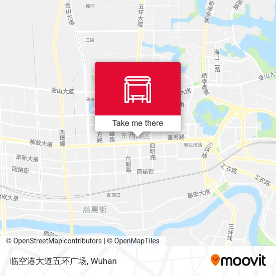 临空港大道五环广场 map