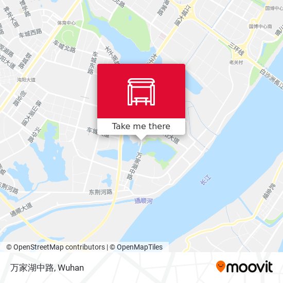 万家湖中路 map