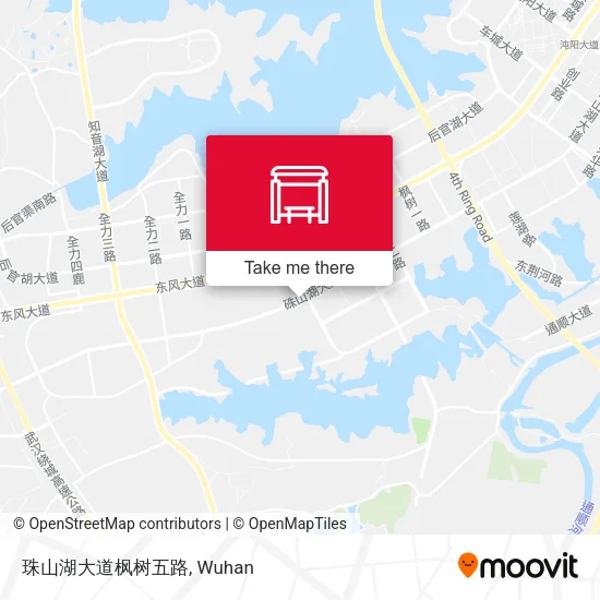 珠山湖大道枫树五路 map