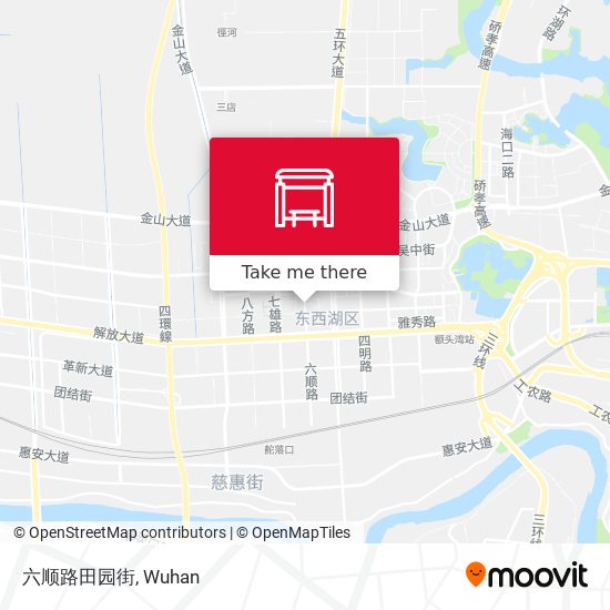 六顺路田园街 map