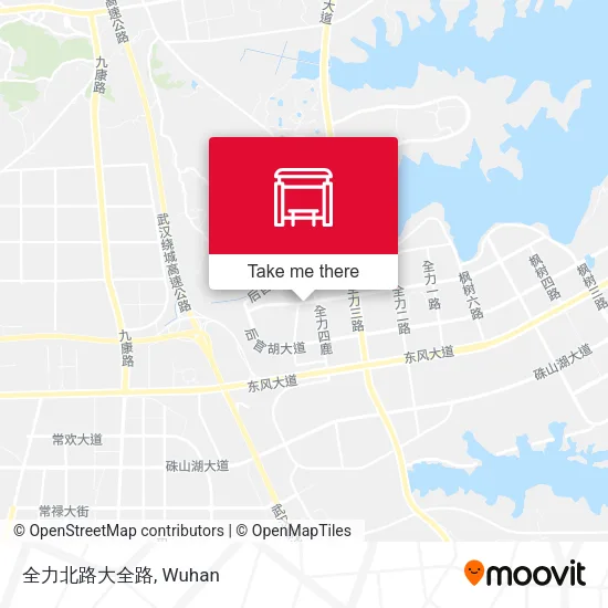 全力北路大全路 map