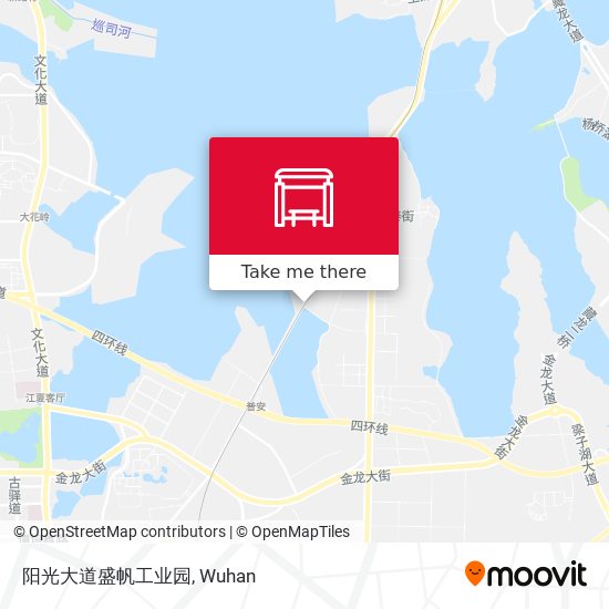 阳光大道盛帆工业园 map