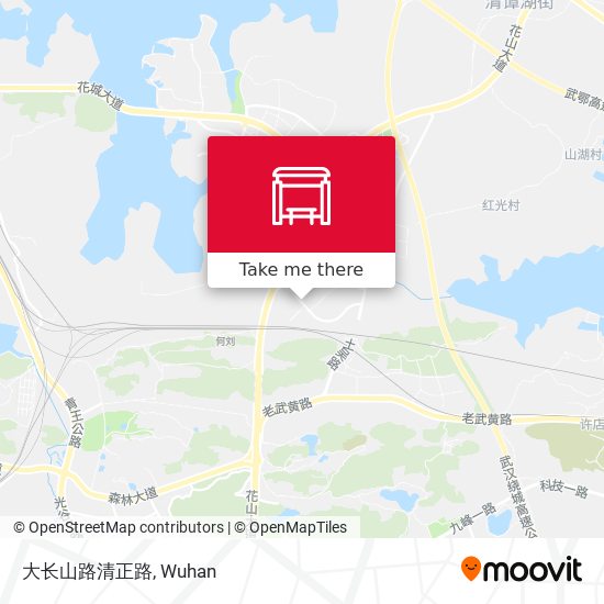 大长山路清正路 map